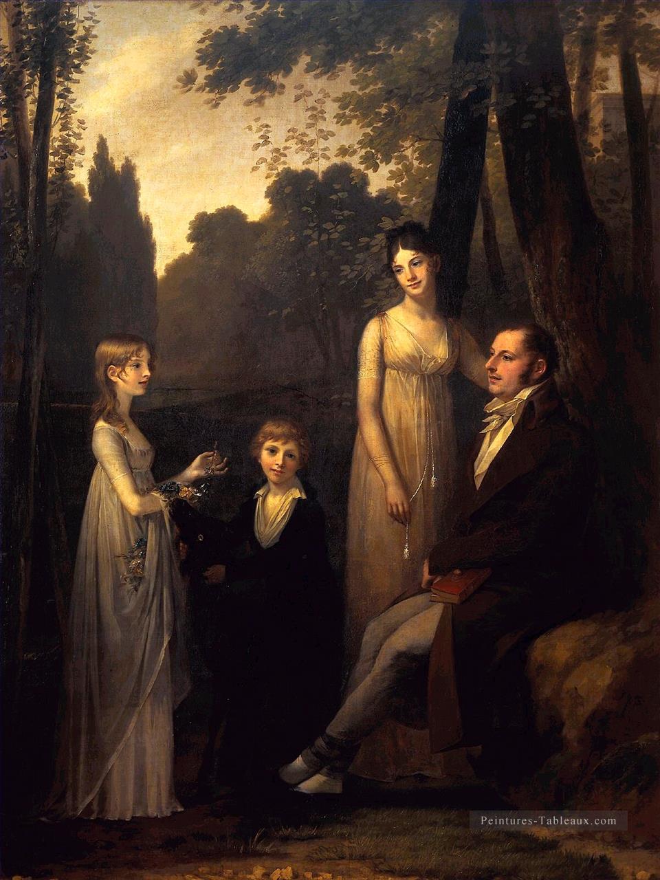 La famille Schimmelpenninck romantique Pierre Paul Prud Peintures à l'huile